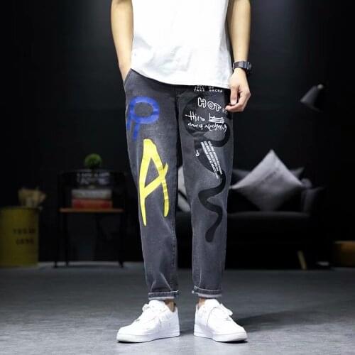 Fashion Mens Cargo Pants Korean Style Harajuku Trend Streetwear Men Pants Casual Elastic Waist Joggers Men Clothing Trousers