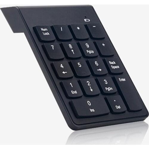 Numeric keyboard Digital Keyboard 2.4G Wireless USB Number Pad 18 Key For Laptop PC Notebook Desktop Portable Mini number Keypad