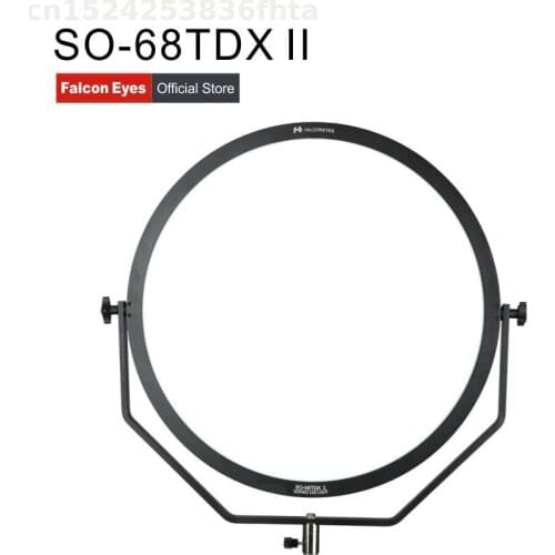 Falcon Eyes 68W LED Video Soft Light Bi-color Continuous Lighting For Movie/Live Interview Photographic Lamp SO-68TDX II