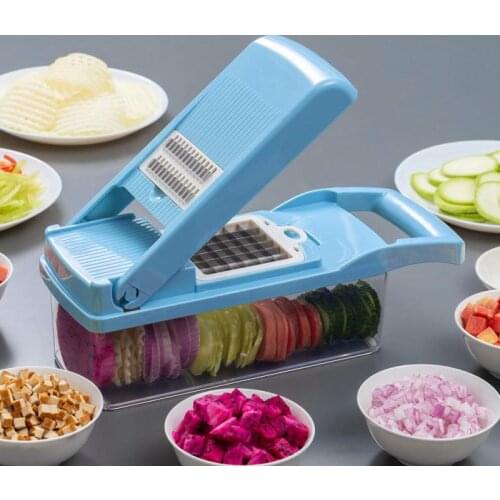 High Quality Vegetable Chopper Slicer Dicer Veggie Cutter Onion Chopper Manual Mandolin Fruit Peeler For Garlic Cabbage Carrot