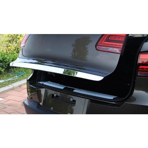 Stainless steel Chrome Rear Trunk Lid Cover Trim For Volkswagen Tiguan 2010 2011 2012 2013 2014 2015
