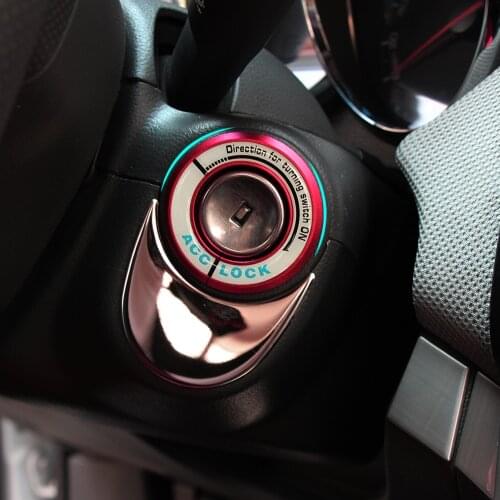 Car Ignition Switch cover auto car accessories,3d sticker For Chevrolet Cruze Aveo Trax Malibu / Opel Mokka ASTRA J Insignia