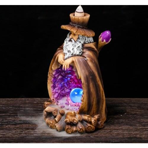 Incense Burner Antique Creative Backflow Incense Holder Aroma Therapy Burner
