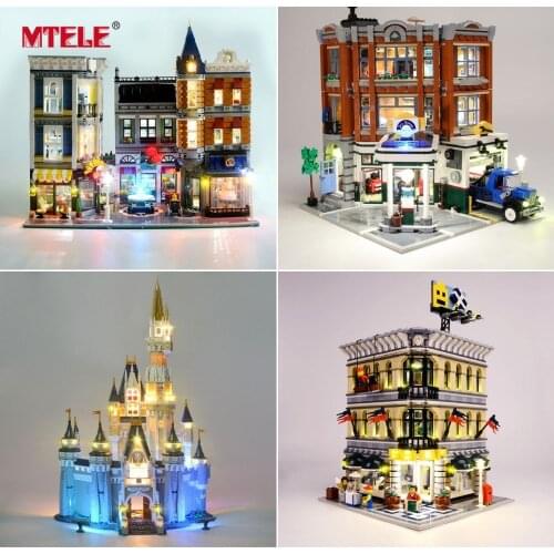 MTELE Light Kit ONLY For Creator Compatible With10182/10224/10211/10260/10243/10246/10218/71040/10251/10264/10255/10232