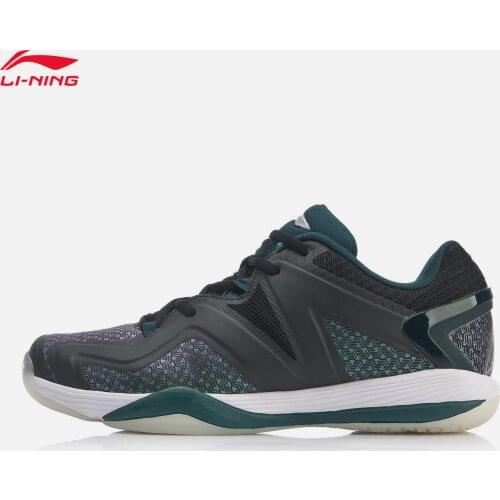 Li Ning 2019 New Badminton Shoes Mens Shoes Vortex Shock Absorption Lightweight Low-top Sneakers AYZP007 SJAS19