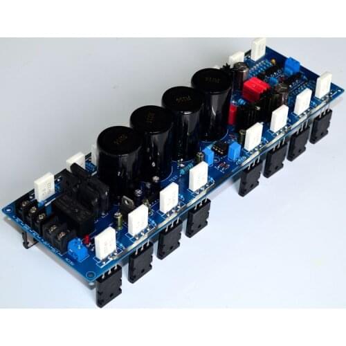 A60 Mono 400w 4 Ohms Power Amplifier Board 22SA1943/2SC5200 MJE15032 MJE15033 Audio Finished Board