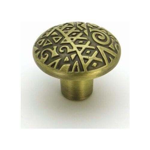 Drawer knob pull handle dresser handle pull knob antique brass kitchen cabinet knob handle bronze cupboard furniture handle knob