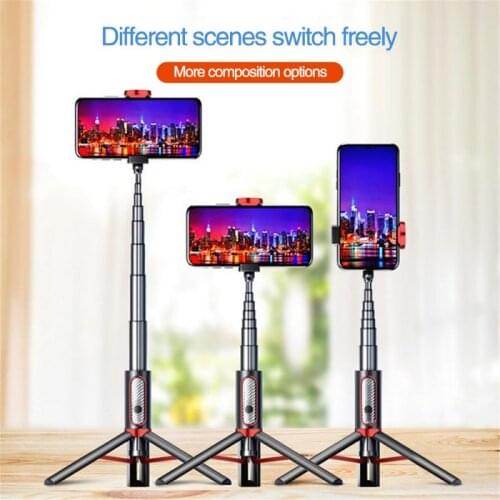 Selfie Stick Tripod Lightweight Aluminum All In One Extendable Phone Tripod Selfie Stick Bluetooth With Remote For Xiaomi Huawe
