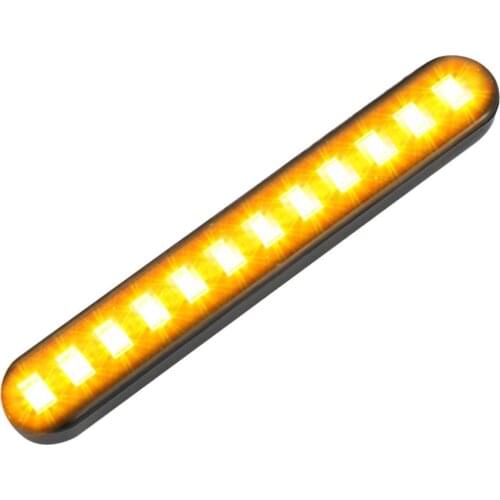 Motorcycle LED License Plate Light Waterproof Yellow Turn Light Signal Lamps 12V Door Bulbs Interior Dome Reading License Plate