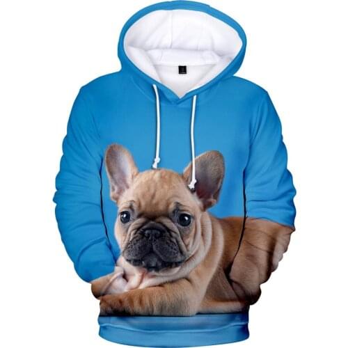 Design 3D Hoodies Fashion French Bulldog Hoodies Men/Women Harajuku Sweatshirt 3D Hoodie Casual Sweatshirt Pullover Tops