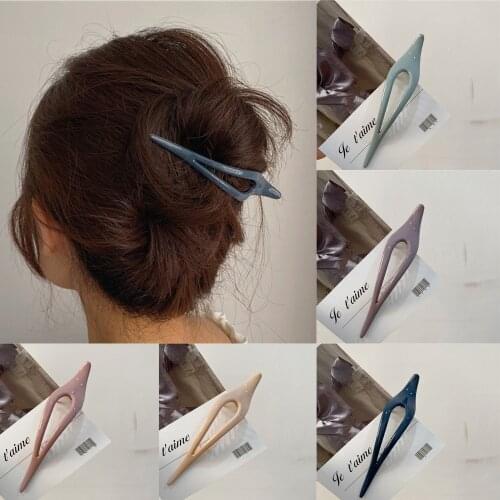 Temperament Morandi Color Big Size Duckbill Clip Hairpin Top Clip Disk Hair Plastic Hair Crab Clamps Women Makeup Headwear