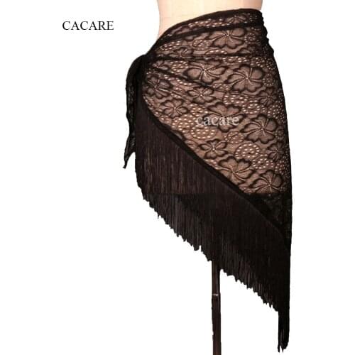 Hip Scarf for Latin Dance Dress Women Adult Costume Salsa Standard Dance Dresses 15 Colors Choice D0019