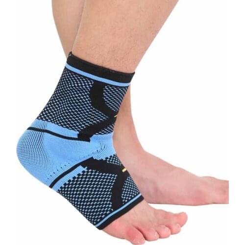 1pc Silicone Elastic Sport Ankle Support Safety Strong Ankle Bandage Elastic Brace Guard Support Sport Gym Foot Wrap Protection