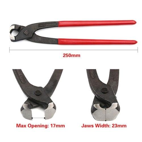 1pcs Hose Clip Clamp Pliers Zinc plated double ear hoop pliers Water Pipe Fuel Hose Installer Remover Removal