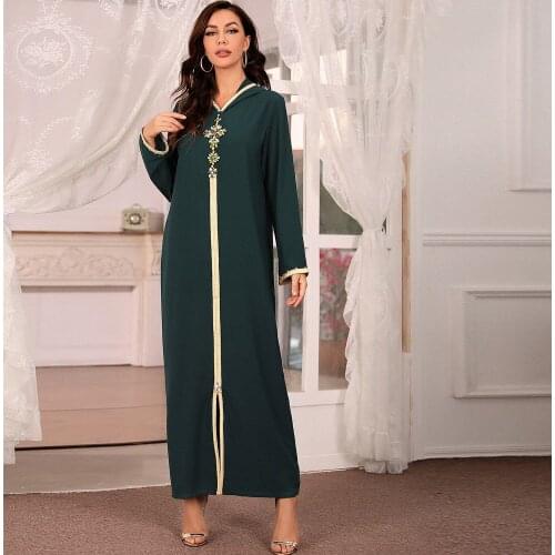 2021 Vestido De Mujer Abaya Dubai Turkey Muslim Fashion Dress Clothing African Long Dresses For Women Robe Noel Djellaba Femme