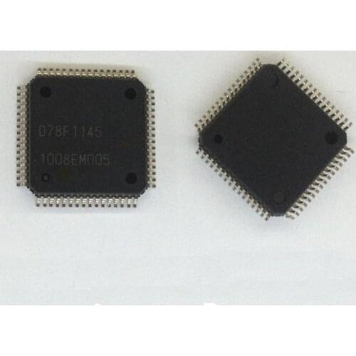 5pcs/lot UPD78F1145GB UPD78F1145 D78F1145 UPD78F1145GB-GAH-AX size is 10*10MM QFP64 new original