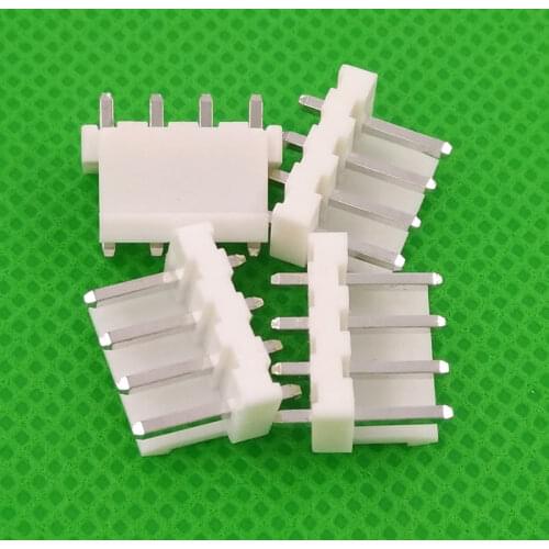Free shipping 1000pcs male material VH3.96 4pin 4pins Connector Leads pin Header 3.96mm VH3.96-4A