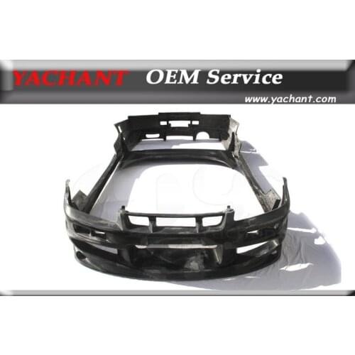 Car-Styling Fiber Glass FRP Bodykits Fit For 99-02 Skyline R34 GTT 2D Bomex Style Front Bumper Rear Bumper Side Skirts Spoiler