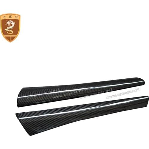 CSSCAR Newest Design High Quality Dry Carbon Fiber Upper Door Panels Trims For Aston Matin V8 Vantage door Interior trim 0021