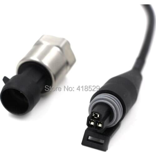 Pressure transducer or sender, 100 psi, stainless steel, for oil,fuel,air,water