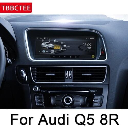 For Audi Q5 8R 2008~2017 MMI Android Car Multimedia player GPS Navi Map Stereo Bluetooth 1080p IPS Screen WiFi HD Map Autoradio