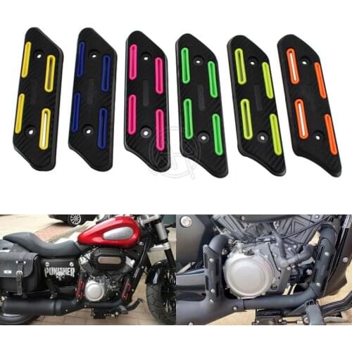 Motorcycle Exhaust Pipe Cover Heat Insulated Shield Guard Exhaust Muffler Silencer Pipe Protector or Dirt Bike Heat Shield