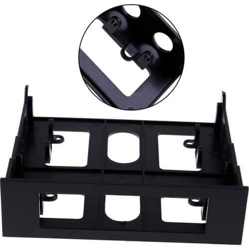 3.5" To 5.25" Floppy To Optical Drive Bay Mounting Bracket Converter For Front Panel Hub Card Reader Fan Speed Controller 1PCS