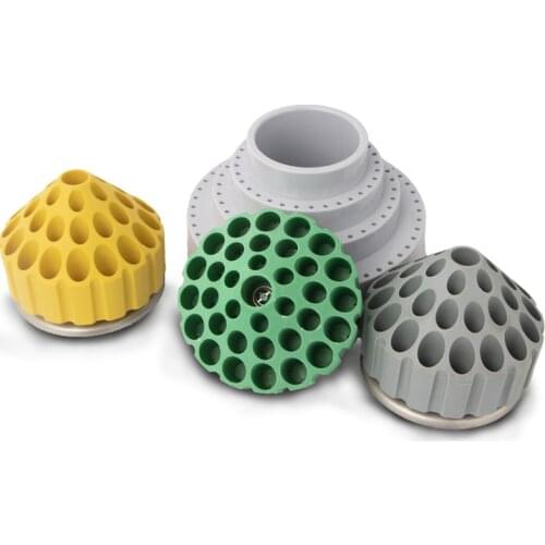 Professional Rotatable Organizer Box for Jewelry Making Tool Bur Holder Drill Bit Tap Stand Grinding Carving Tools Storage Box