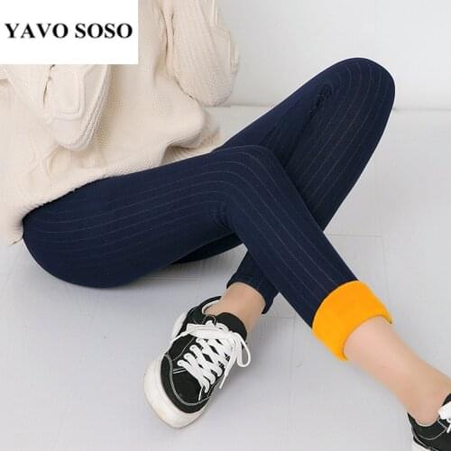 New Arrival Autumn and Winter Thick Warm Plus Velvet High Quality Women leggings elastic Plus size 6XL womens pants
