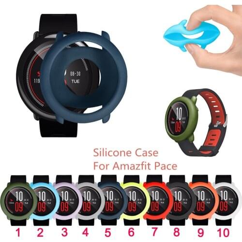 Silicone Case Full Cover Protective for Huami Amazfit Pace