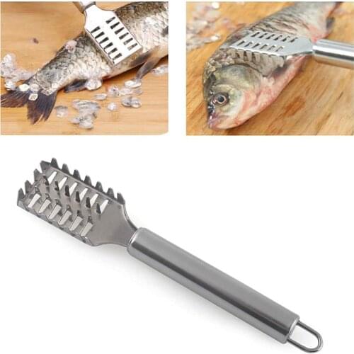 Fish Scale Remover Stainless Steel Fish Scraper High Quality Fish Scale Remover Fast Cleaning Fish Skin