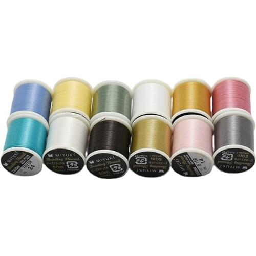 Taidian Nylon Miyuki Beading Thread 100% Original Bracelet Jewelry Making 50Meters
