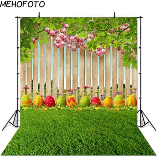 Spring Natures Photographic Background Easter Eggs Green Grass Newborns Baby Photography Backdrops Photobooth Studio Props