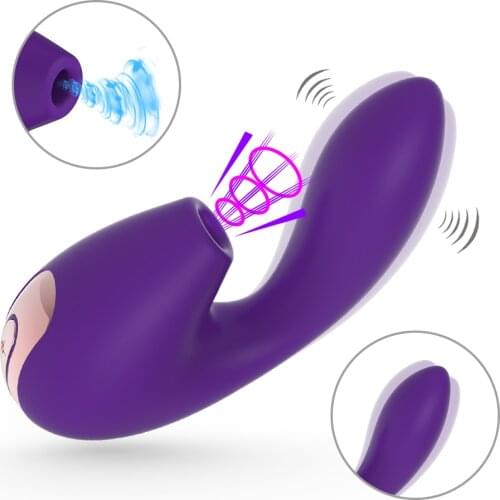 Dildo Vibrator For Women Oral Sex Suction 10 Speed Clitoris Stimulating Vibrator Sex Toys For Woman Masturbation Adult Sex Shop