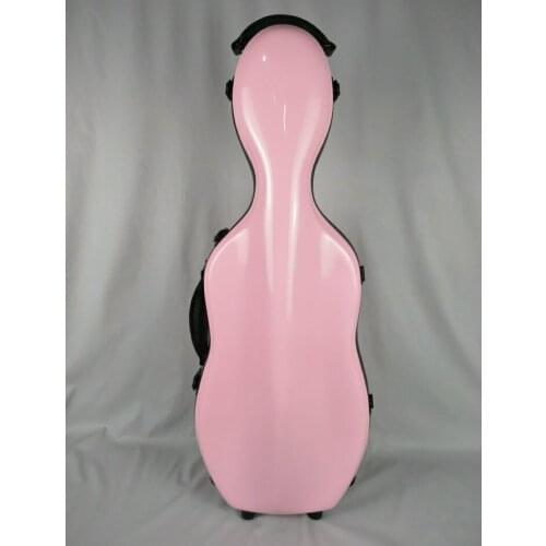 1pcs adjustable hard glass fiber pink Viola case for viola 15"-17 inch