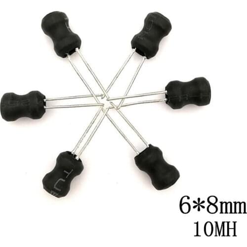 20pcs/lot Power Inductor DIP 6*8mm 10MH 0608 Power Inductor