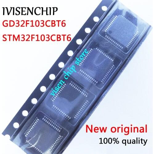 5pcs STM32F103CBT6 STM32F103CB 32F103CBT6 128KB QFP-48