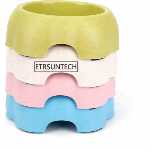 50pcs New Dog Cat Bowls Plastic Travel Feeding Feeder Water Bowl For Pet Dog Cats Puppy Outdoor Food Dish