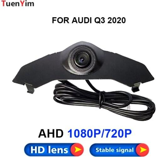 AHD 1080P 720P Night vision Car front view logo camera for Audi Q3 (coupe version) 2020 Positive Image Waterproof Forward Camera
