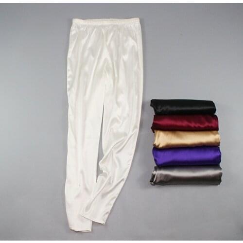 2019 Spring and summer new natural silk pencil pants slimming skinny female stretch mulberry silk panties small pants more