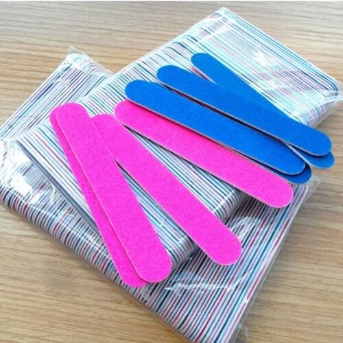 For Salon Manicure UV Gel Polisher Tool Nail Art File Tools High Quality 5 Pcs/lot Nail Art Sanding Files Buffer