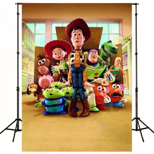 Cartoon Toy Pixie Photography Background Live Backdrop Baby Children Birthday Party Decoration Tapestry Photo Studio Wallpaper