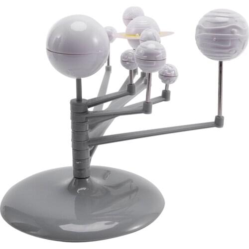 Nine Planet Model Puzzle Assembled Solar System Planetary Instrument Children Science and Education Diy Toys Set Luminous
