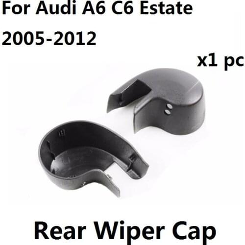 For Audi A6 C6 Estate 05-12 Rear Window Windshield Windscreen Wiper Arm Spindle Cover Cap 1 Plastic Cap For A6 Allroad 06-11