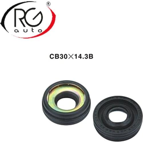 Oil seal/Automotive AC compressor LIP TYPE Rubber-mounted shaft seal /for Denso 7sbu 16 R134a,compressor