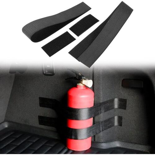 4 pieces/set of automatic fire extinguisher tape nylon belt for hyundai tucson 2016 2017 ix35 i30 solaris accent santa fe creta