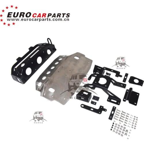 New G class w463 G500 G63 WINCH for G350 G400 G500 G55 G63 G65 stainless steel WINCH GUARDS KIT