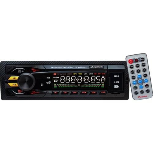 PREMIO AVH-6220 USB/SD/FM/AUX BLUETOOTHLU İSO NEO-SOCKET SAVE ON MEKANİKSİZ AUTO TAPE 4X60 WATT