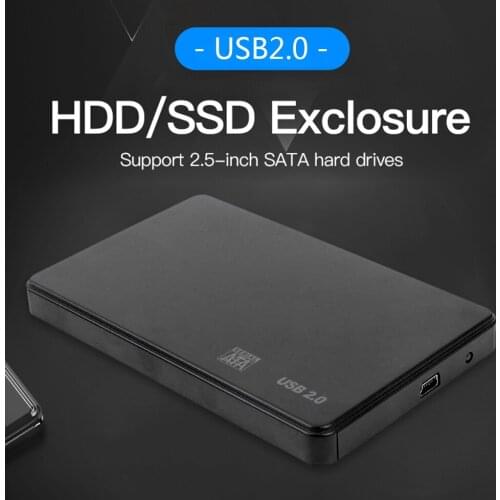 3tb Usb2.0 3.0 Chassis 2.5-Inch Sata Ssd Hard Disk Mobile Chassis 480m/5gbps External Mobile Chassis Hard Disk Adapter