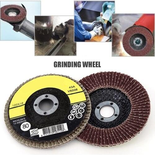 100 mm Grit Flap Sanding Grinding Discs Angle Grinder Wheels Grinding Wheel Sanding Flap Disc